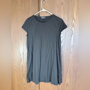 GAP Black Short Sleeve Women's TeeShirt Dress